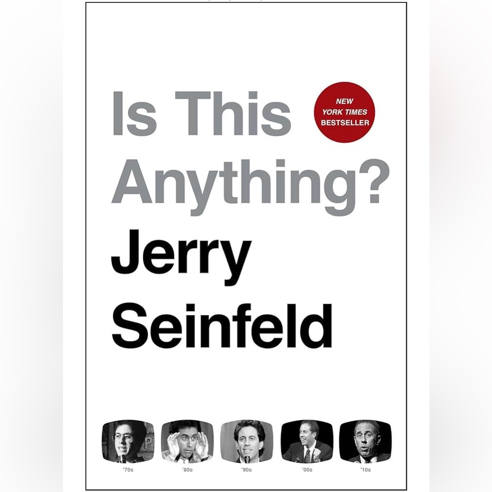 5for$20📗Is This Anything? by Jerry Seinfeld Book